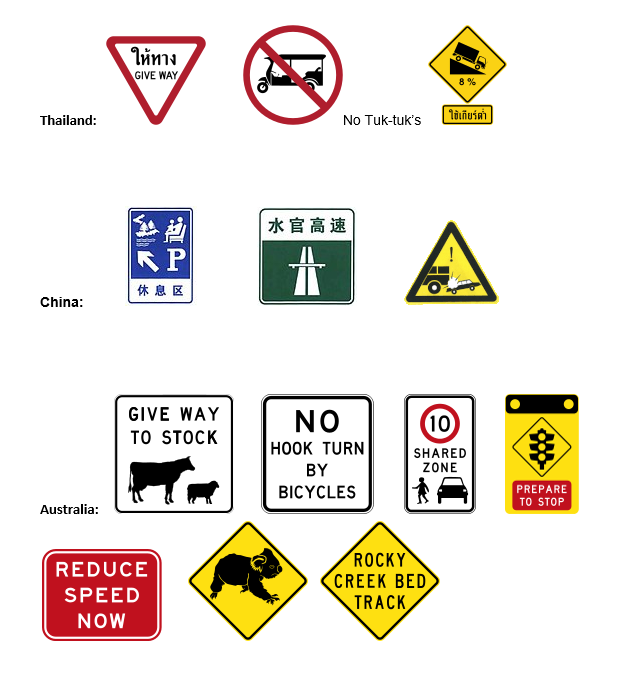 Road signs 2